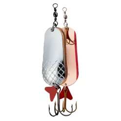 TWIN SPOON 6.5CM 30G S SILVER/COPPER