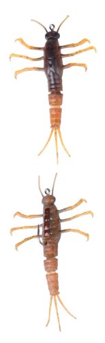3D TPE MAYFLY NYMPH 5CM 2.5G BROWN