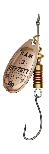 SINGLEHOOK SPINNER 1 3G SINKING COPPER