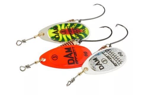 SINGLEHOOK SPINNER 3 6G S RAINBOW TROUT