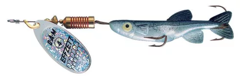MINNOW SPINNER 4 13G S SILVER/BLACK