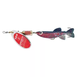 MINNOW SPINNER 1 3G SINKING RED/GLITTER