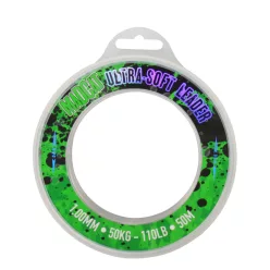 ULTRA-SOFT MONO LEADER 50M1.00MM 50KG TP