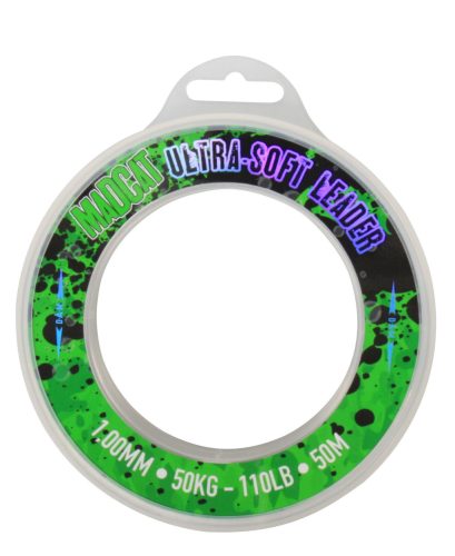 ULTRA-SOFT MONO LEADER 50M1.30MM 75KG TP