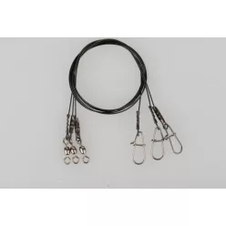 BLACK7 TRACE 30CM 0.45MM 11KG 24LBS 3PCS