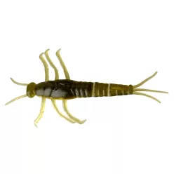 LB 3D PVC MAYFLY NYMPH 5CM 1G GREEN 8PCS