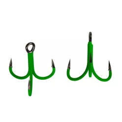 A-STATIC TREBLE 6x HOOK 1/0 4PCS