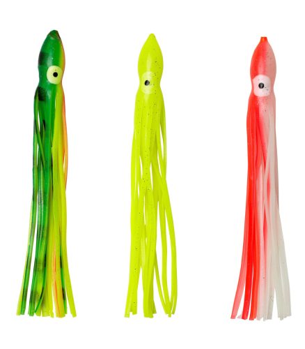 A-STATIC OCTOPUSES 15CM 3 PCS FTG/YEL/MA