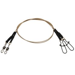 COATED CORE49 SPIN LEADER M 6 30CM 16KG