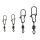 D-LOCK SNAP SWIVEL 10 XS 12KG 10PCS