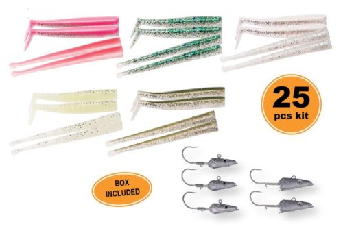 SANDEEL KIT 10P11CM 16P22G S MIX 25PCS