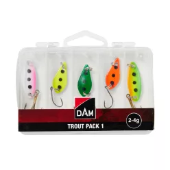 TROUT PACK 1 INC. BOX 5 PCS 2- 2-4G