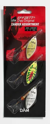 ASSORTMENT 4PCS SPINNER 3 6G S TROUT