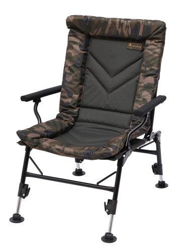 AVENGER COMFORT CAMO CHAIR W/ARM N COVER