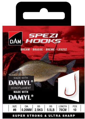 DAM SPEZI BREAM 8 0.20MM/2.5KG/70CM/10PC