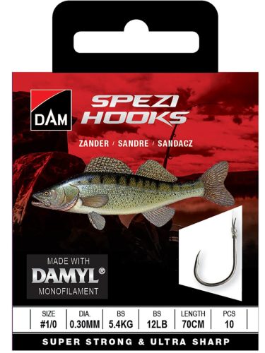 SPEZI ZANDER 4 0.20MM 2.5KG 70CM 10PCS