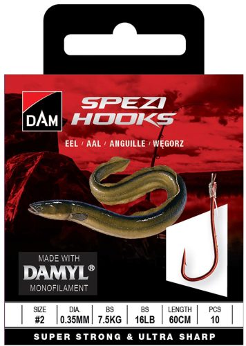 SPEZI EEL 2 0.35MM 7.5KG 60CM 10PCS