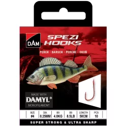 SPEZI PERCH 4 0.25MM 4.0KG 50CM 10PCS