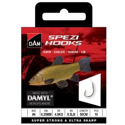 SPEZI TENCH 8 0.20MM 2.5KG 50CM 10PCS