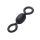 STAINLESS CRANE SWIVELS 2 90KG BLACK 10P