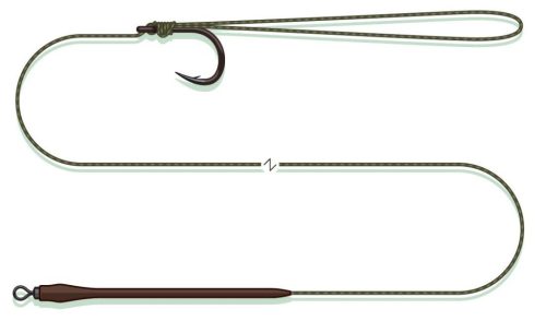 STANDARD PELLET RIG 65CM 0.95MM 2/0 SP