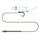 QUICK CHANGE PELLET RIG 55CM 0.75MM/1.20