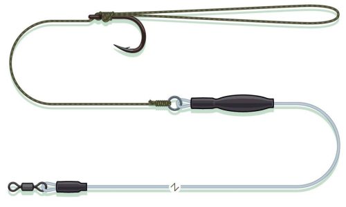 POP-UP PELLET RIG 65CM 0.95MM 2/0 S