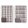 PELLET STOPS 2X25PCS L DARK BROWN