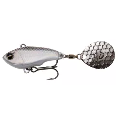 FAT TAIL SPIN 8CM 24G S WHITE SILVER
