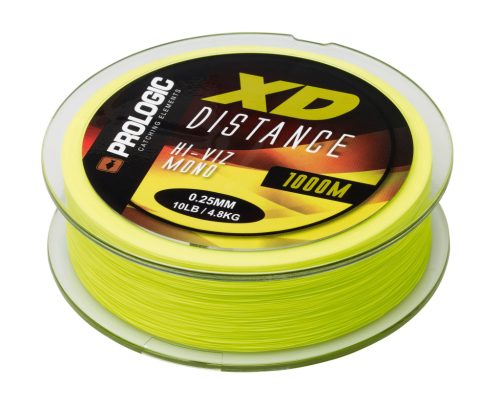 XD DISTANCE MONO 1000M 0.30MM HI-VIZ YEL