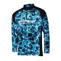 MARINE UV LONG SLEEVE TEE L SEA BLUE
