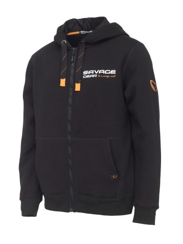 URBAN ZIP HOODIE S BLACK INK