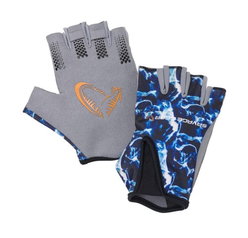MARINE HALF GLOVE M SEA BLUE