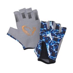 MARINE HALF GLOVE L SEA BLUE