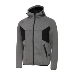TEC-FOAM ZIP HOODIE M DARK GREY MELANGE