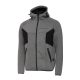 TEC-FOAM ZIP HOODIE XXL DARK GREY MELANG