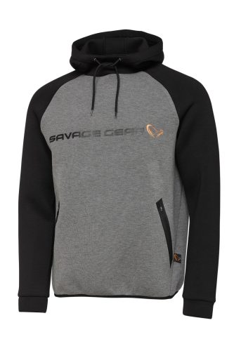 TEC-FOAM HOODIE L DARK GREY MELANGE
