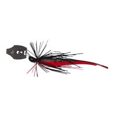 CRAZY SWIM JIG 10CM 8.5G SI BLACK N RED