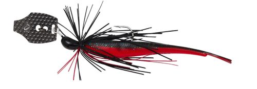 CRAZY SWIM JIG 10CM 8.5G SI BLACK N RED