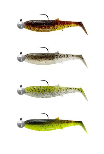 CANNIBAL SHAD 12.5CM 20G CW MIX 4P4PCS