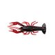 4D CRAW 7.5CM 5.5G F RED CRAW 6PCS