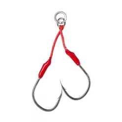 BLOODY ASSIST HOOK J 3/0 2PCS DOUBLE AS