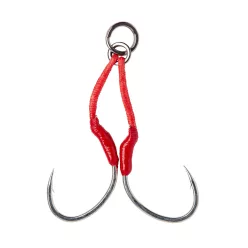 BLOODY ASSIST HOOK SJ 1/0 2PCS DOUBLE