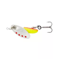 GRUB SPINNERS 0 2.2G S SILVER RED YELLOW