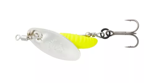 GRUB SPINNERS 1 3.8G S SILVER YELLOW