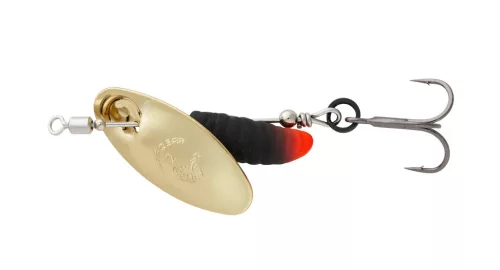 GRUB SPINNERS 1 3.8G S GOLD BLACK