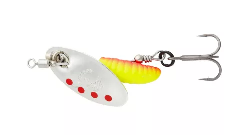 GRUB SPINNERS 2 5.8G S SILVER RED YELLOW