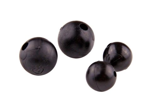 RUBBER BEADS 10MM 12PCS