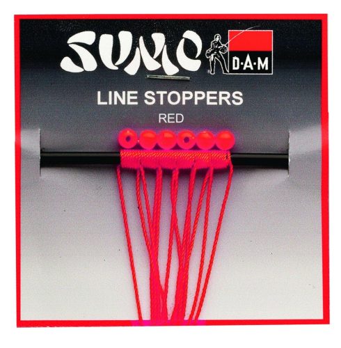 SUMO LINE STOPPER RED 0.4x4mm 6PCS