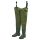 HYDFOR NYL TASLAN HIP WADER 42 - 7.5 GRN